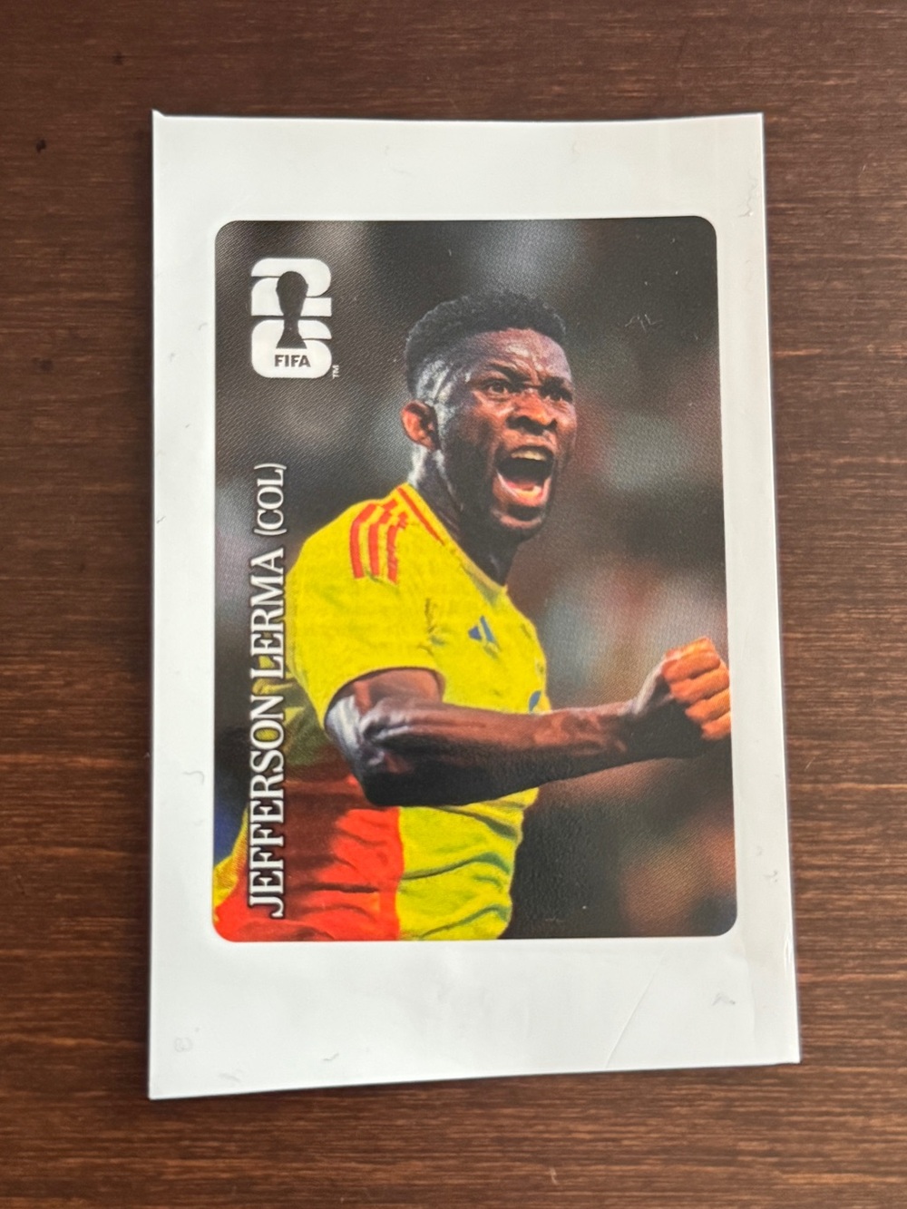 Coca-Cola FIFA World Cup 2026 Football Soccer Sticker Jefferson Lerma